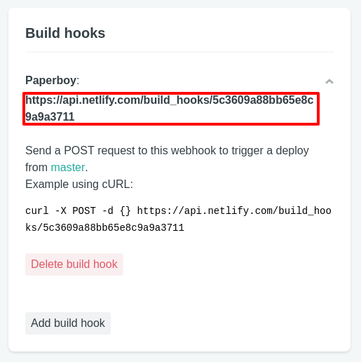 Webhook Creation pt. 2